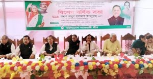 বরিশালে আসছেন না সাদিক বিশেষ সভায় ছিলেন না খোকন